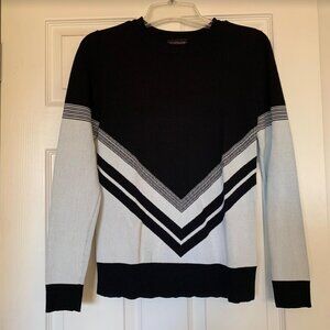 Topshop Geometric Sweater, Size Medium